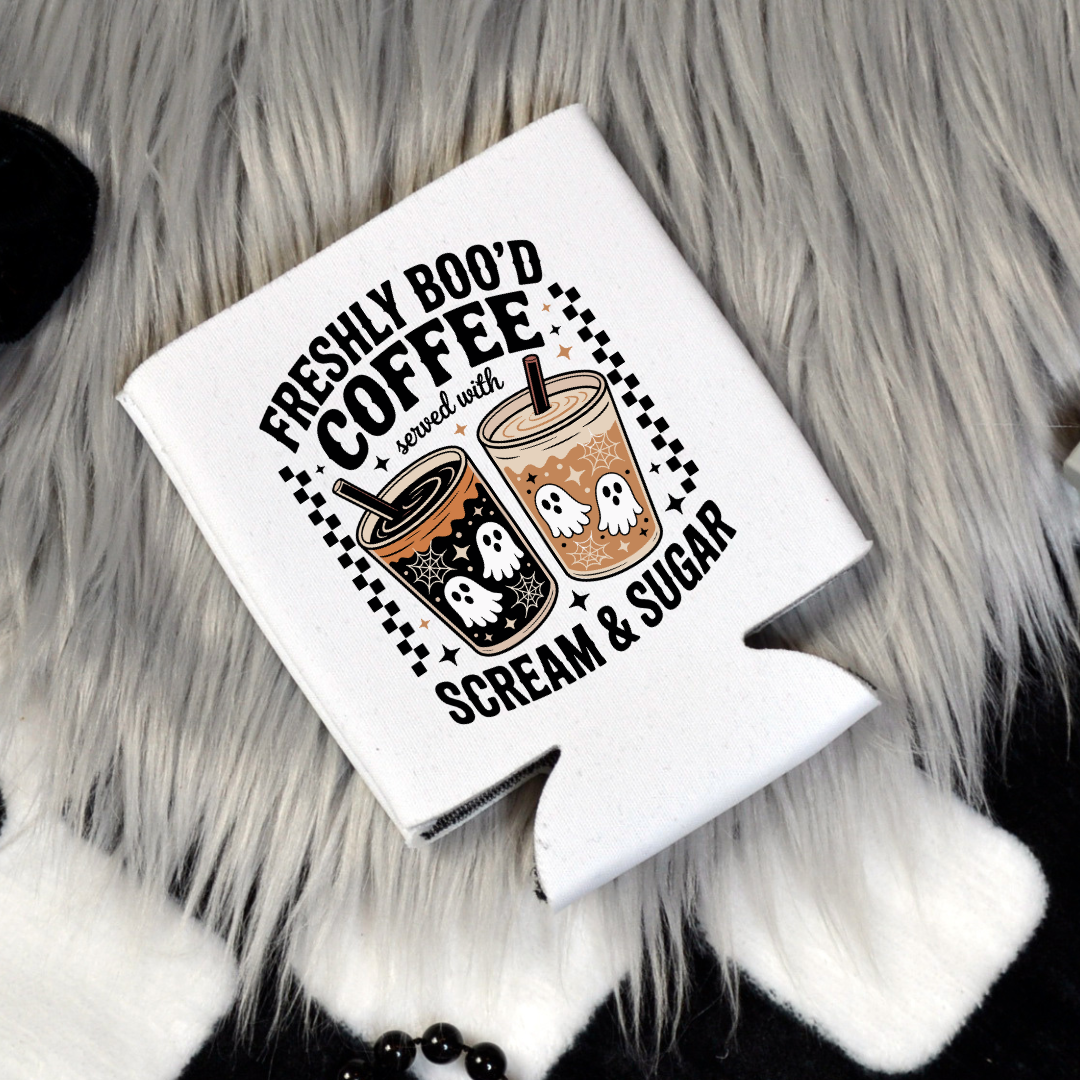 Ghost Coffee Koozie