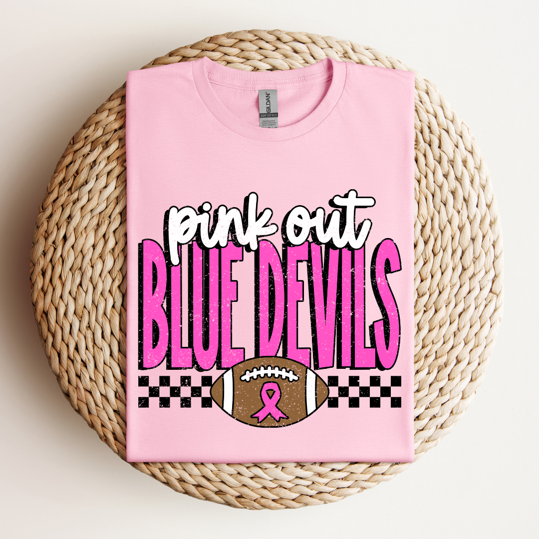 PINK OUT Blue Devils T-Shirt