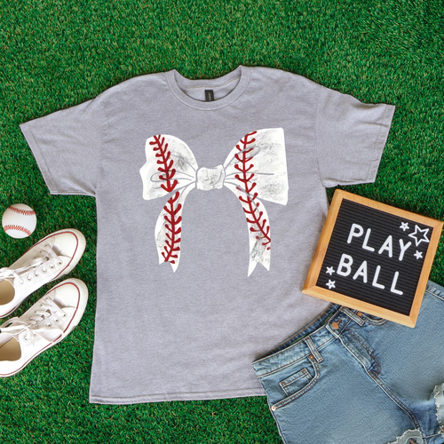 Baseball Bow Top - Adult