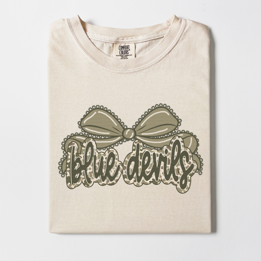 Camo. Blue Devils Top