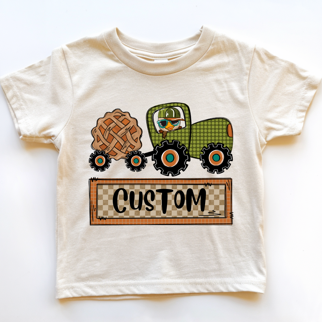 Boys' Turkey in a Tractor Top