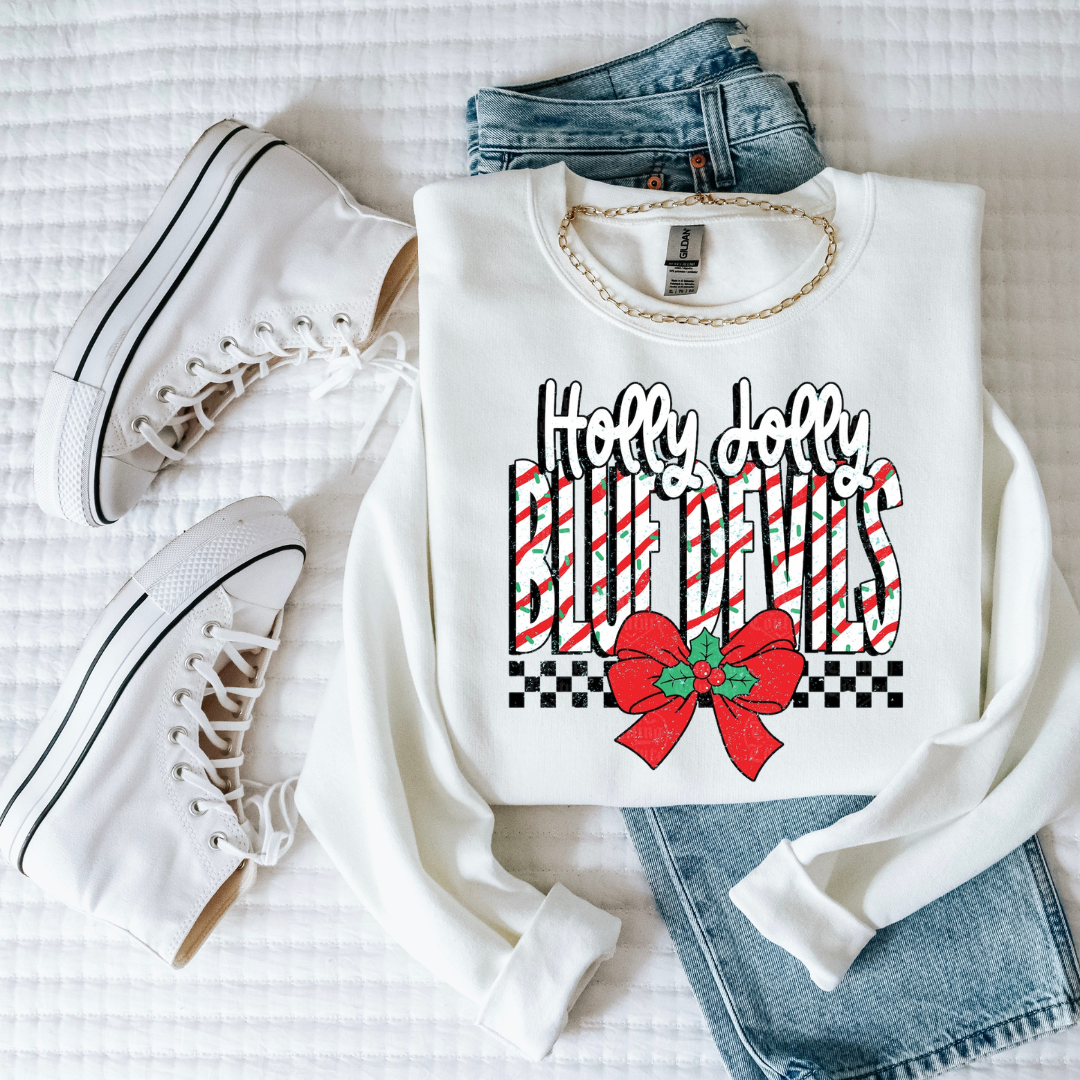 Holly Jolly Mascot Top