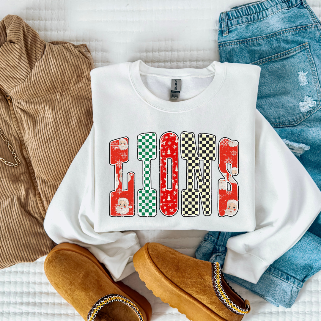 Preppy Christmas Mascot Top