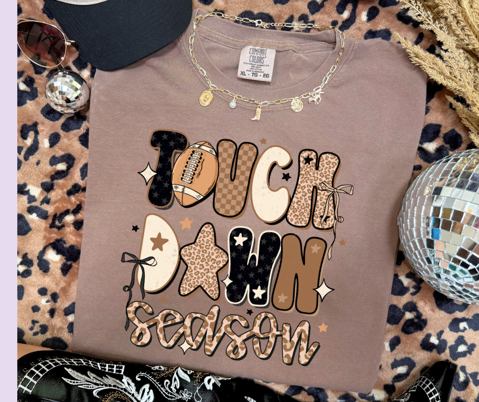Touchdown Season Comfort Colors T-Shirt