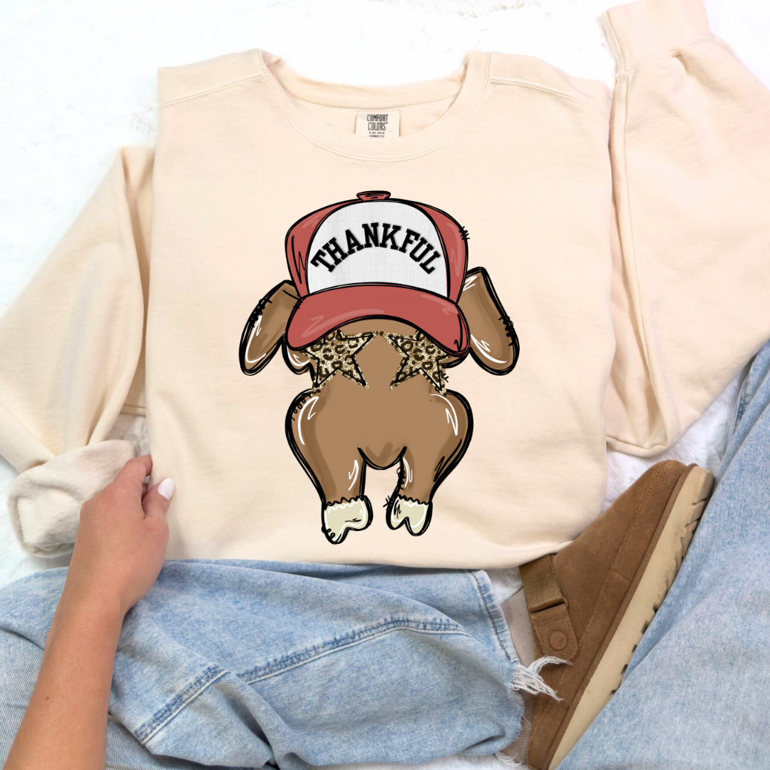 Thankful Trucker Hat Turkey Top